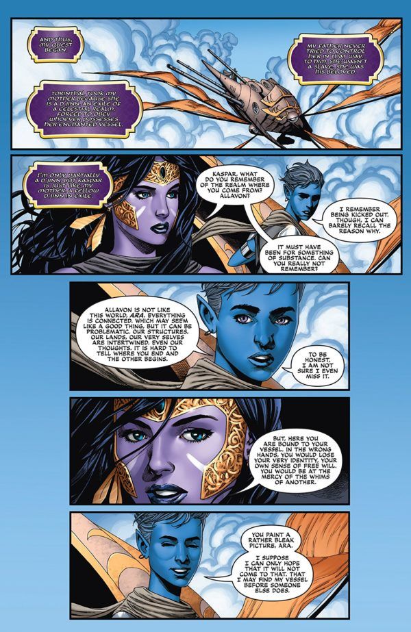 Jirni Vol. 3 #3 art by Michael Sta. Maria, Elias Pineda, Mauricio Campetella, and John Starr