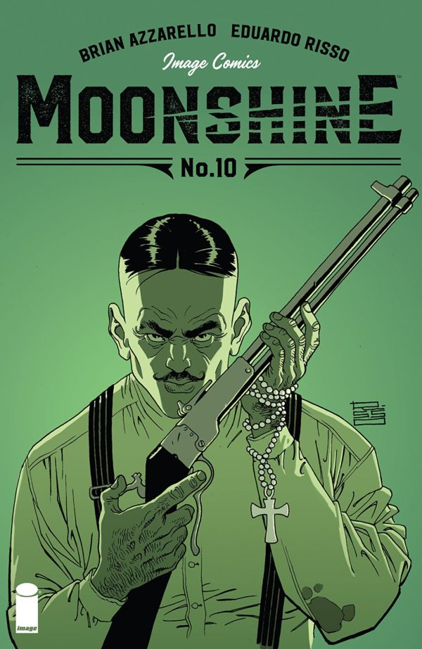 Moonshine #10 cover by Eduardo Risso