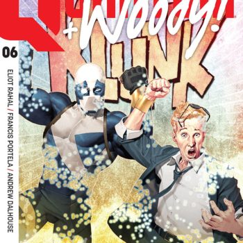 Quantum + Woody #6 cover by Ariel Olivetti