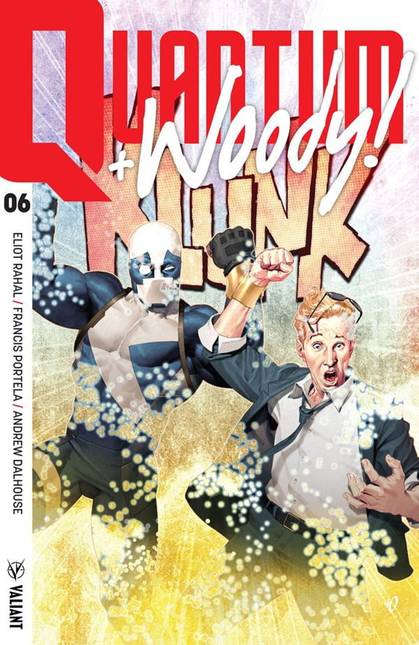 Quantum + Woody #6 cover by Ariel Olivetti