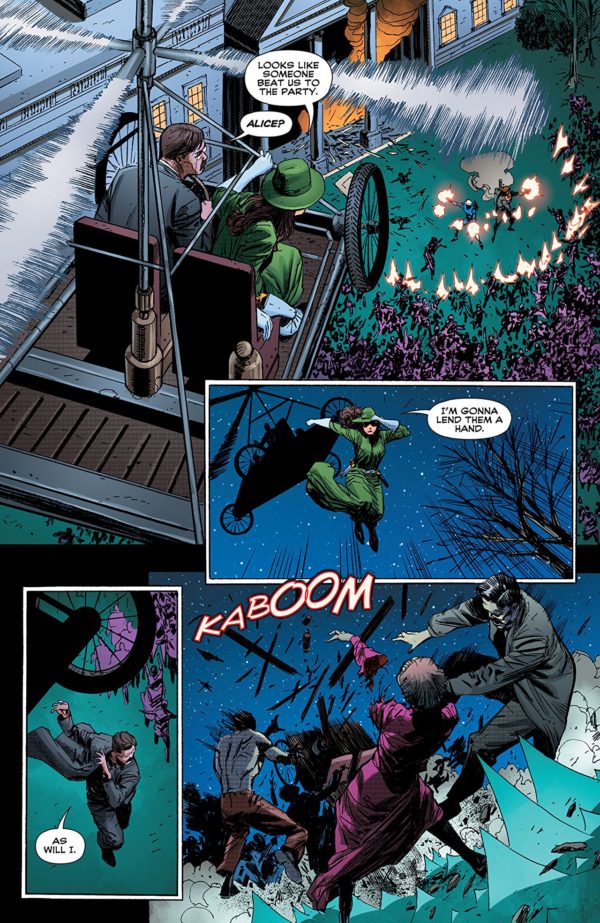 Rough Riders: Ride or Die #4 art by Patrick Olliffe and Gabe Eltaeb