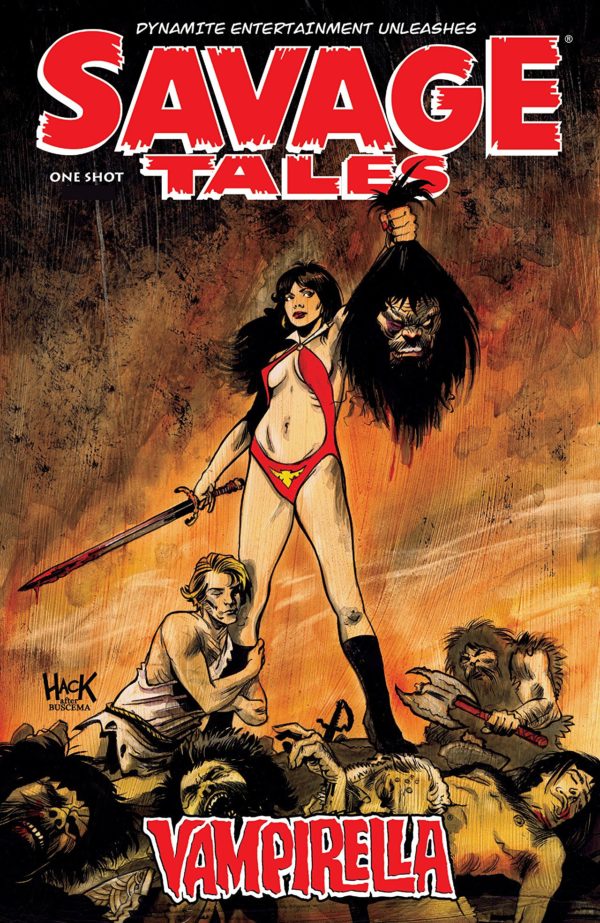 Savage Tales: Vampirella One-Shot Cover by Robert Hack