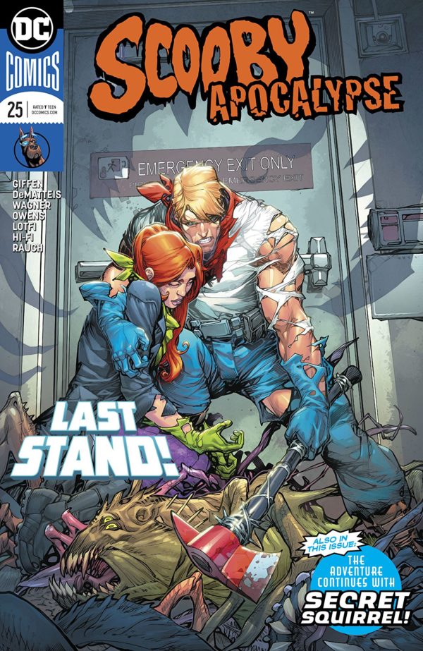 Scooby Apocalypse #25 cover by Howard Porter and Hi-Fi