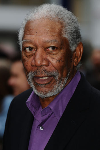 07/18/2012: Morgan Freeman at the European premiere of "The Dark Knight Rises".