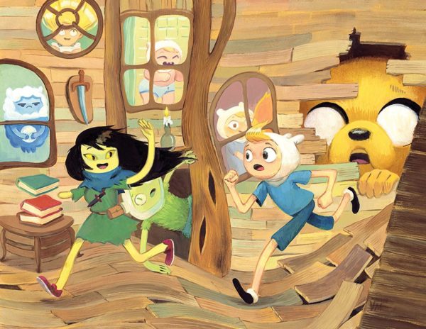 Adventure Time: The Beginning of the End #2 cover by Victoria Maderna