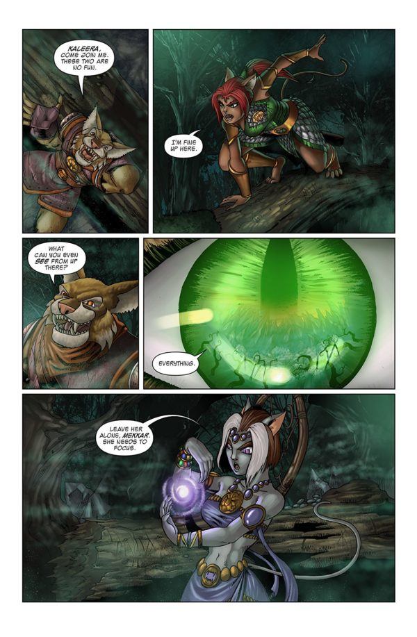 Battlecats #1 art by Andy King and Alejandro Giraldo
