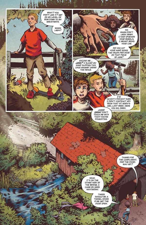 Bedtime Games #1 art by Conor Nolan and Kelly Fitzpatrick