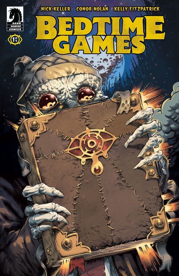 Bedtime Games #1 cover by Conor Nolan