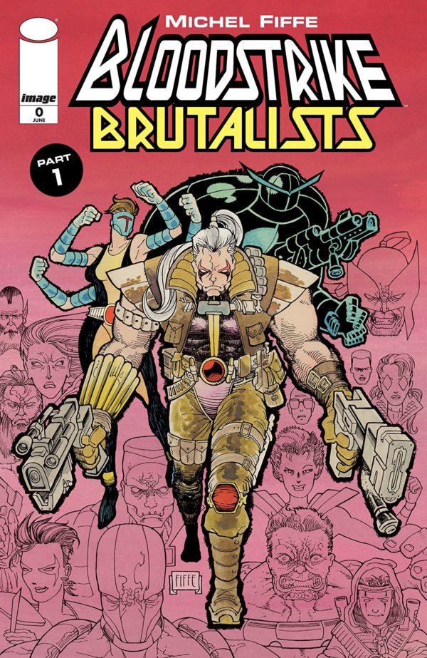 Bloodstrike #0 cover by Michel Fiffe