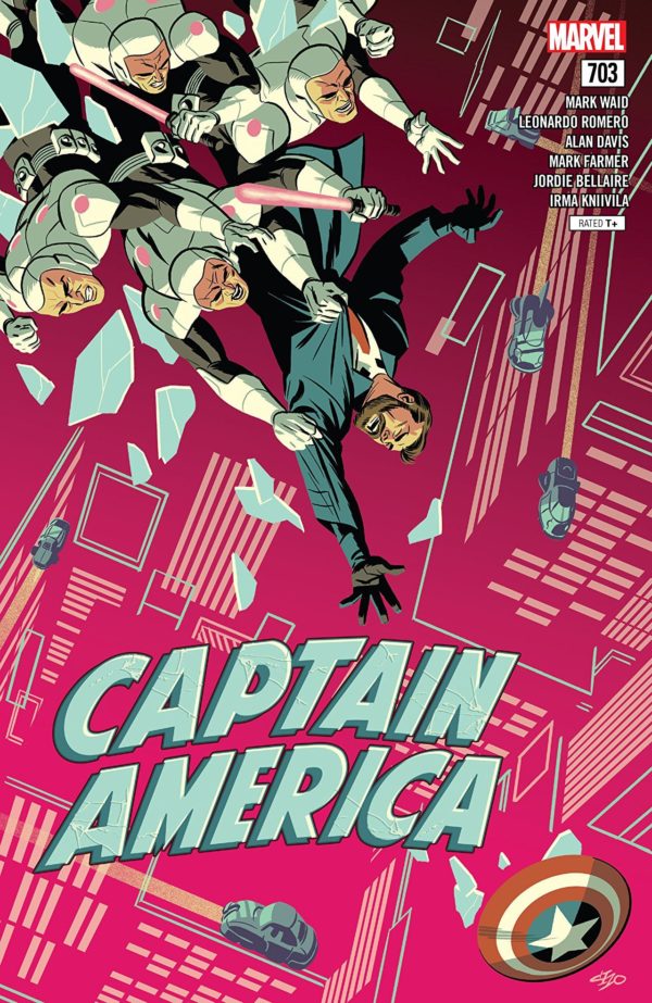 Captain America #703 cover by Michael Cho
