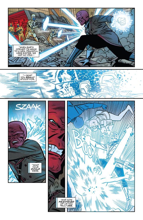 Captain America #704 art by Leonardo Romero and Jordie Bellaire
