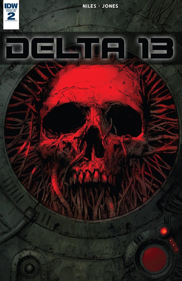 Delta 13 #2 cover by Nat Jones
