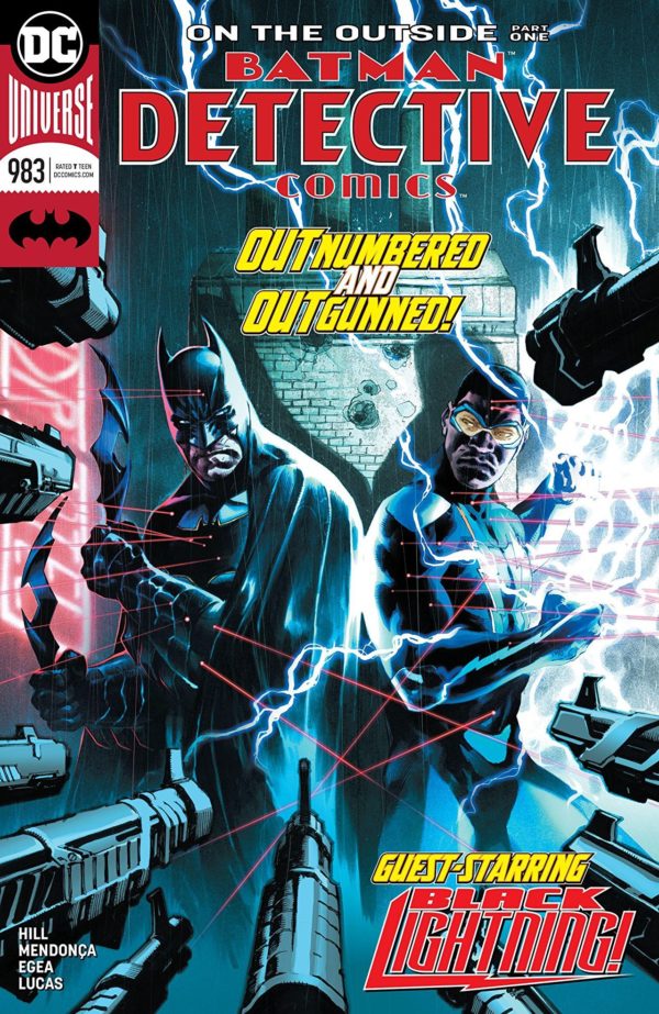 Batman: Detective Comics #983 cover by Eddy Barrows and Adriano Lucas