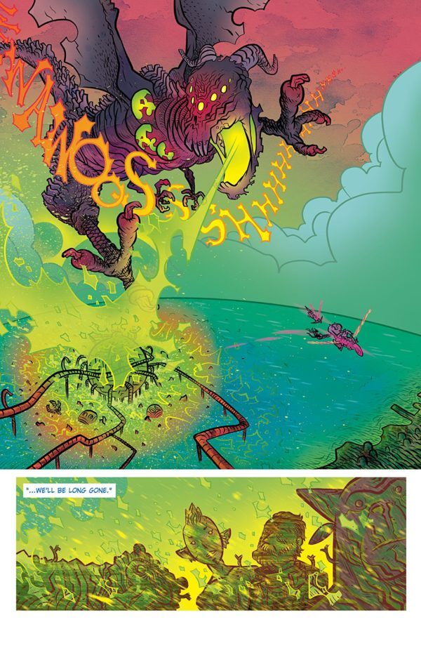 Ether Copper Golems #2 art by David Rubin and Kike J. Diaz