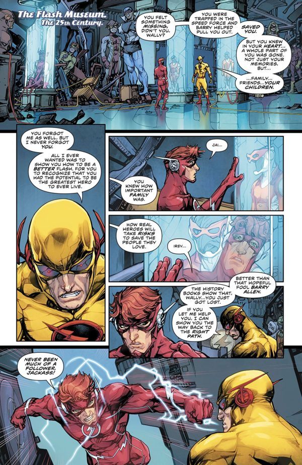 Flash #48 art by Howard Porter and Hi-Fi