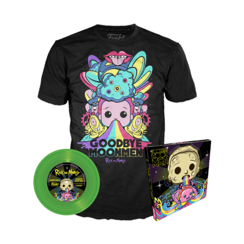 Funko SDCC Rick and Morty Shirt and Vinyl Set
