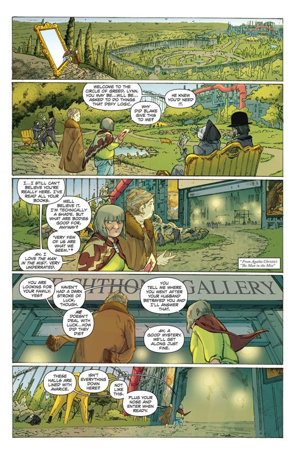 Her Infernal Descent #3 art by Kyle Charles and Dee Cunniffe
