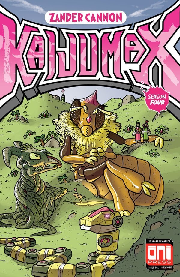 Kaijumax Season 4 #1 cover by Zander Cannon