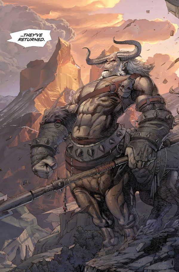 Konungar: War of Crowns #1 art by Juzhen