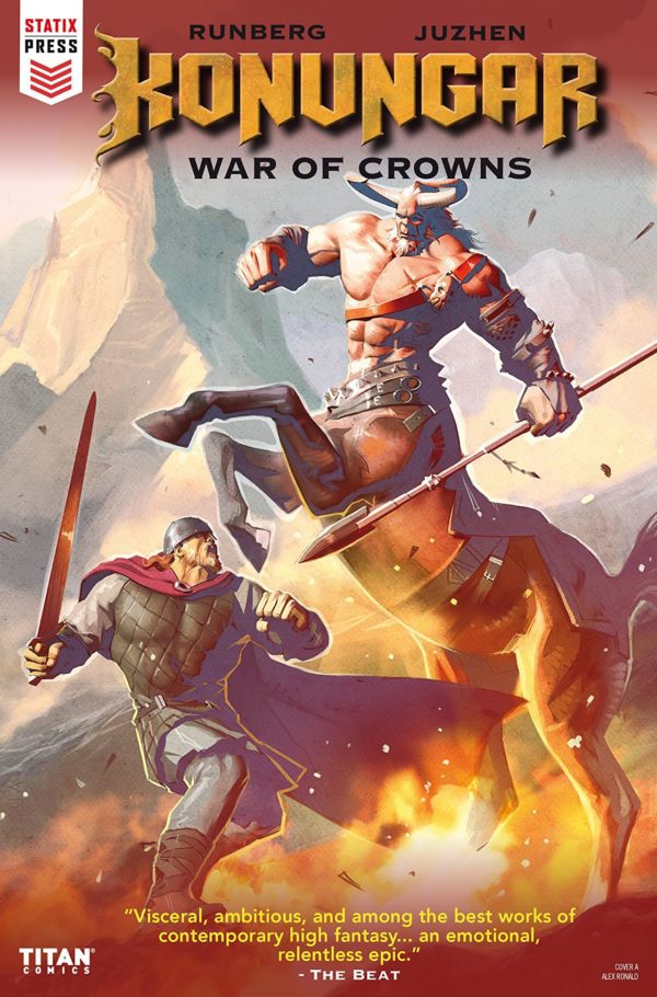 Konungar: War of Crowns #1 cover by Alex Ronald
