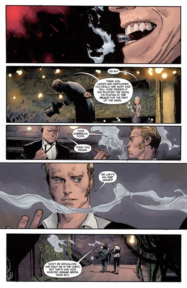 The Magic Order #1 art by Olivier Coipel and Dave Stewart