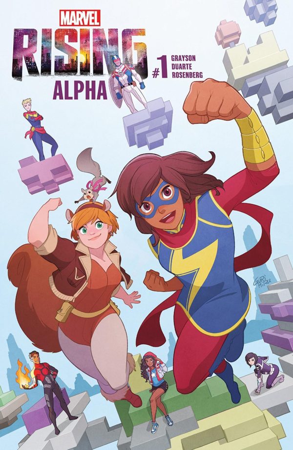 Marvel Rising: Alpha #1 cover by Gurihiru