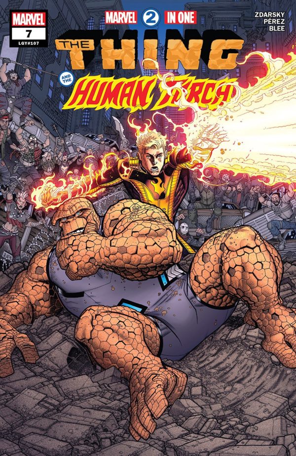 Marvel Two-in-One #7 cover by Nick Bradshaw