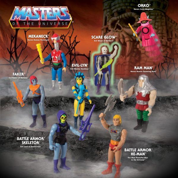 Master of the Universe Battle Armor He-man Reaction Figure