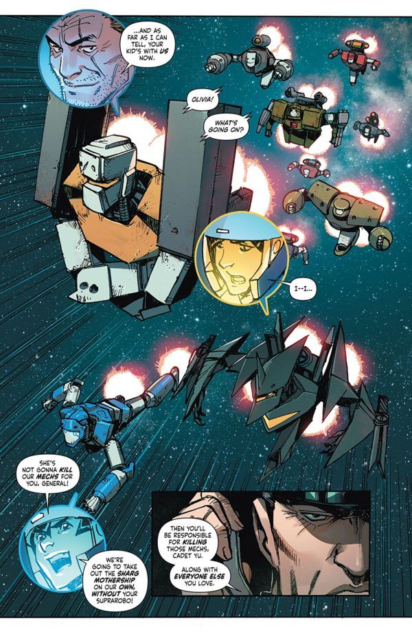 Mech Cadet Yu #9 art by Takeshi Miyazawa and Jessica Kholinne