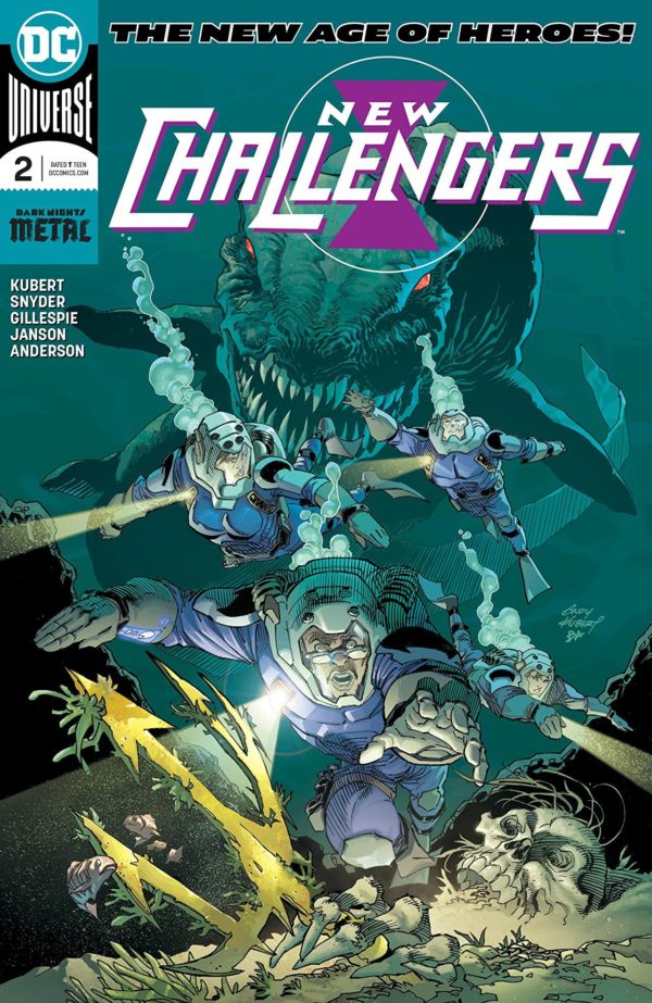 New Challengers #2 cover by Andy Kubert and Brad Anderson