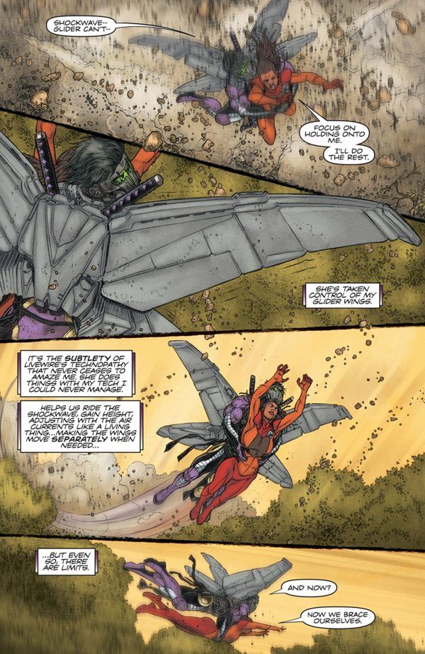 Ninja-K #8 art by Juan Jose Ryp and Jordie Bellaire