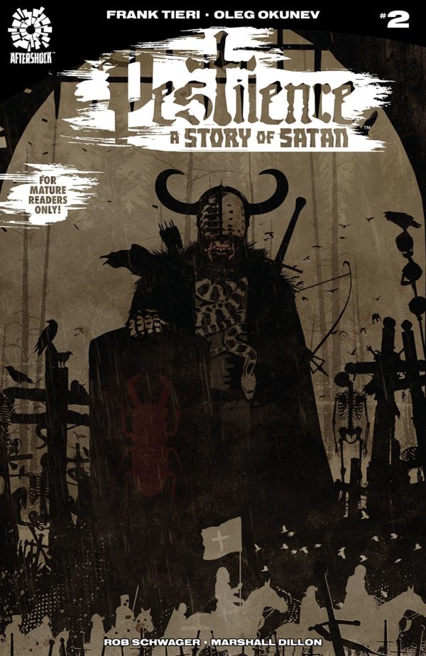 Pestilence: A Story of Satan #2 cover by Tim Bradstreet