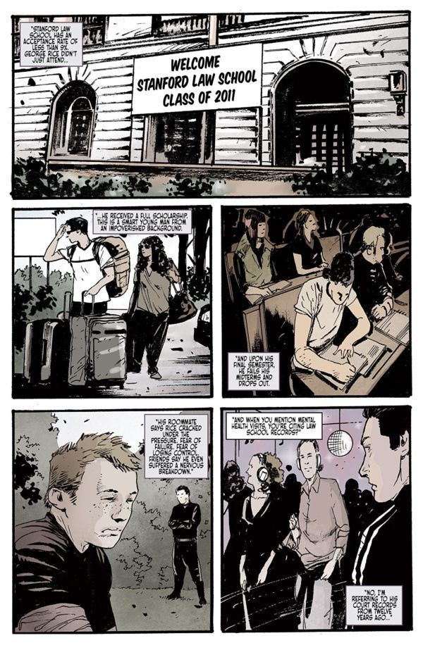 Port of Earth #6 art by Andrea Mutti and Vladimir Popov