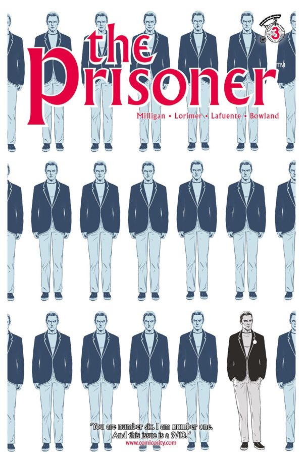 Prisoner #3 cover by Colin Lorimer