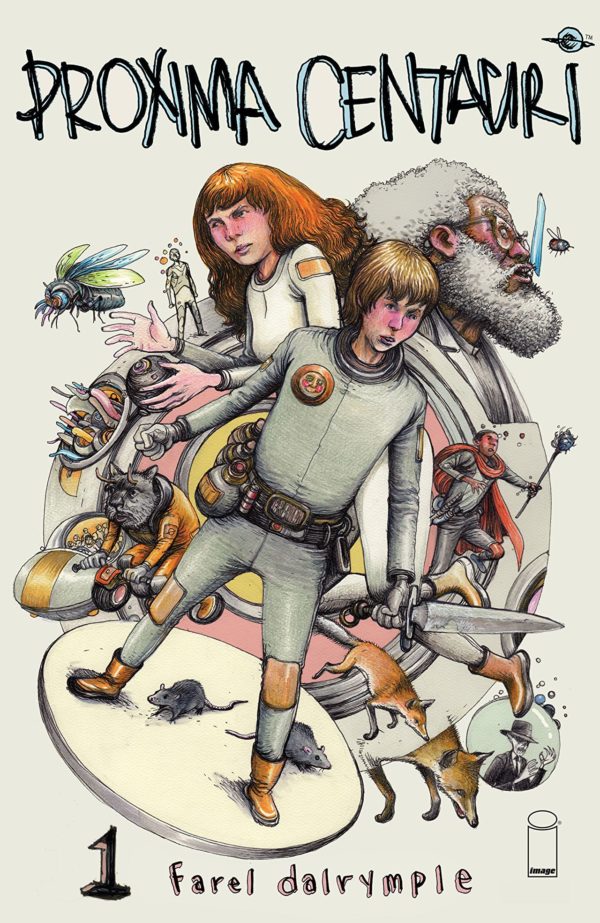 Proxima Centauri #1 cover by Farel Dalrymple