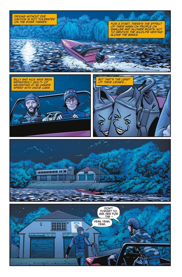 Rivers of London: Water Weed #1 art by Lee Sullivan, Luis Guerrero, and Memo Regalado
