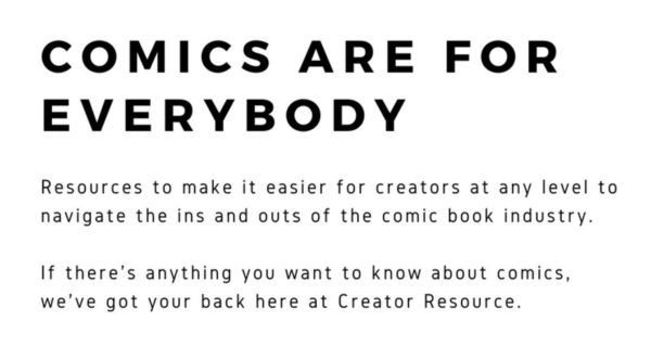 creator resource website aims to create supportive community of