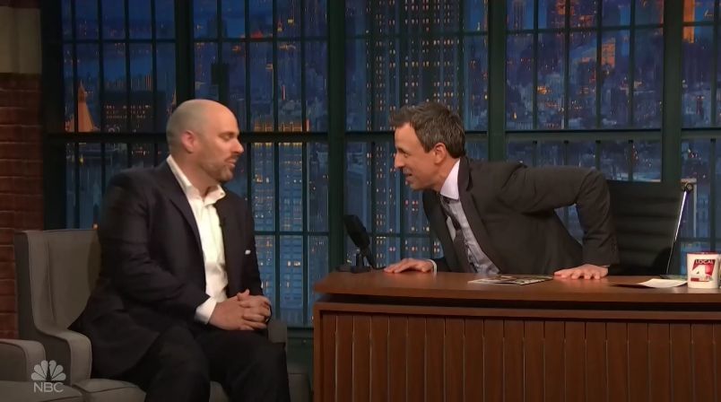 What Did Tom King Talk About on Late Night With Seth Meyers?