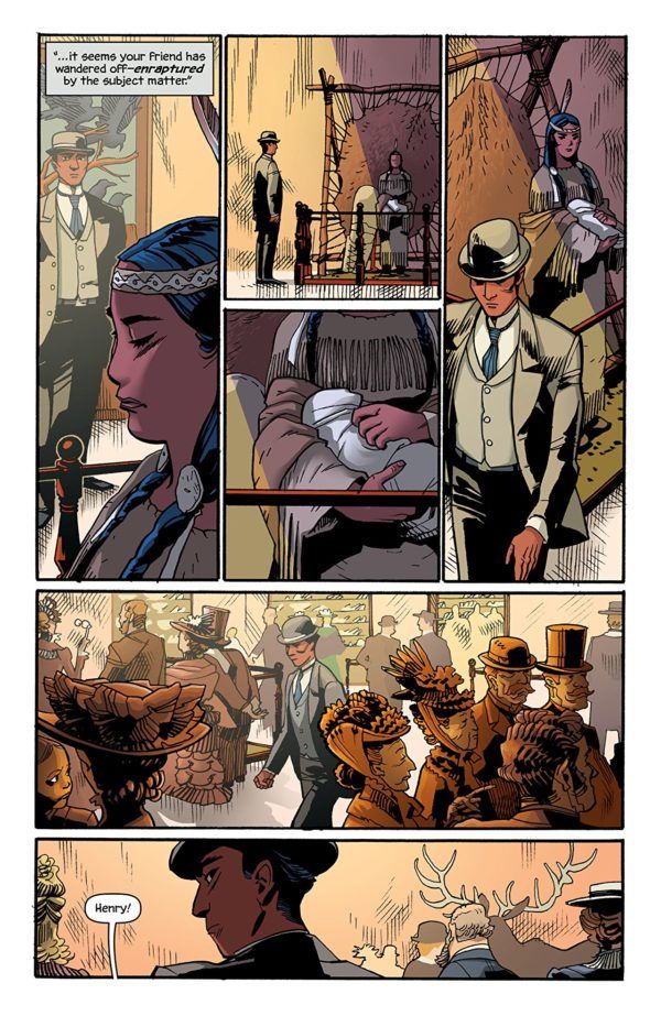 Shadow Roads #1 art by A.C. Zamudio and Carlos N. Zamudio
