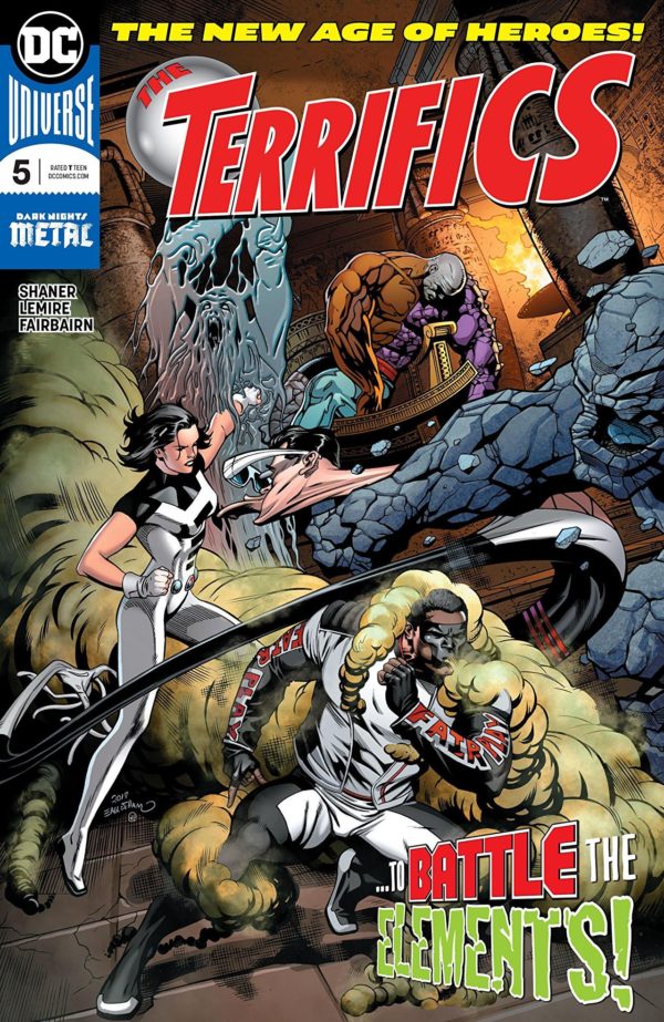Terrifics #5 cover by Dale Eaglesham and Wil Quintana
