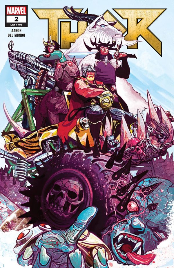 Thor #2 cover by Mike del Mundo