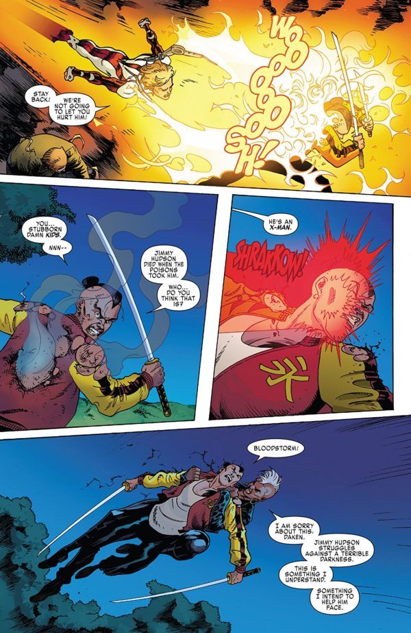 X-Men: Blue #30 art by Nathan Stockman and Matt Milla
