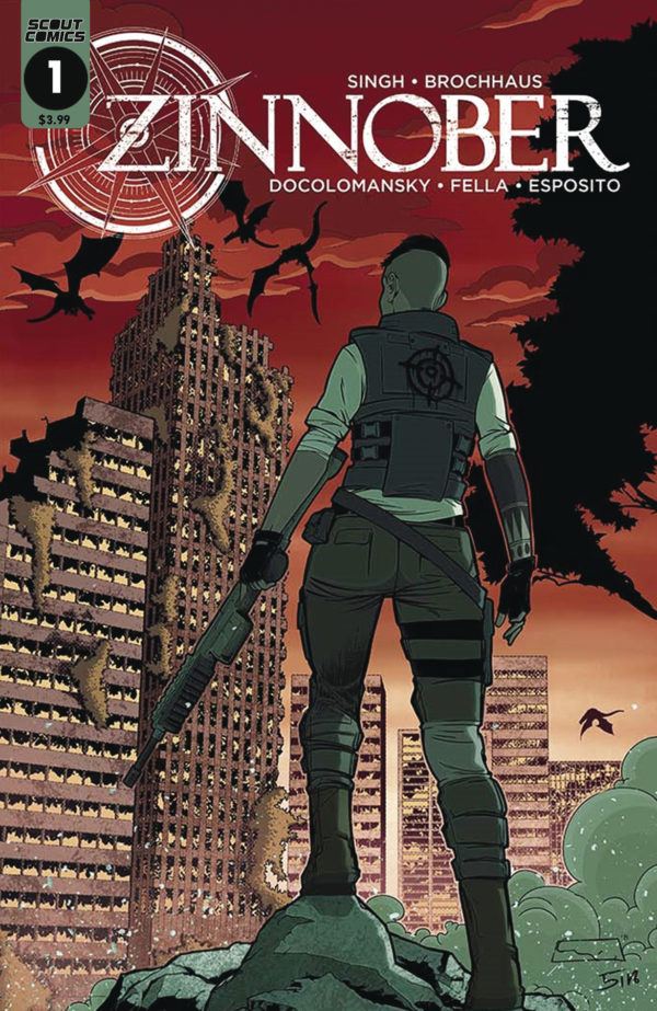 Zinnober #1 cover by Ralf Singh
