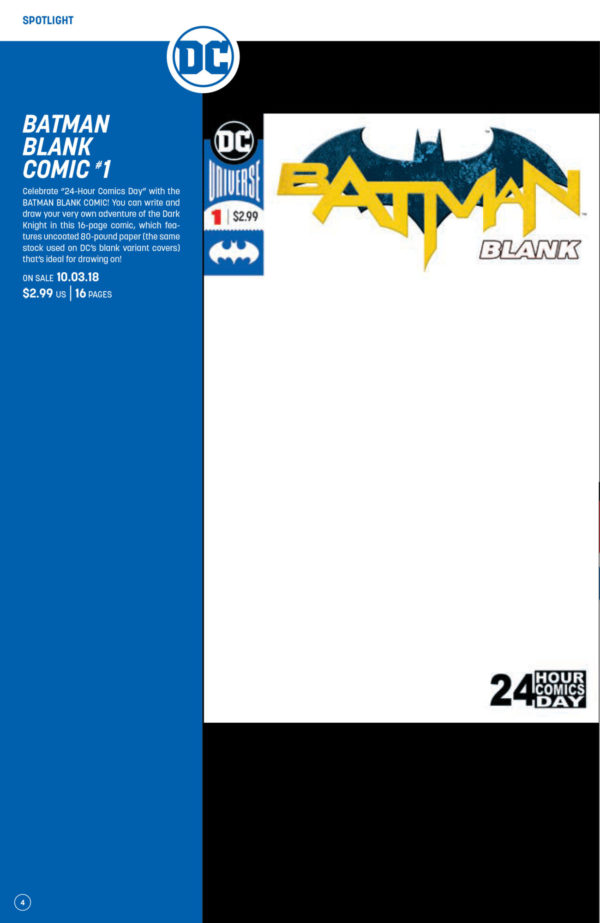 24 hour comic day saved dc blank comics now have 24 pages in them