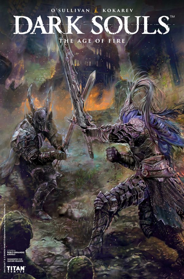 Dark Souls: Age of Fire #3 cover by Pablo Fernandez Angulo