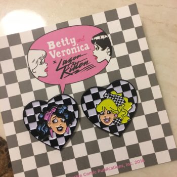 betty and veronica pin set sdcc 2018