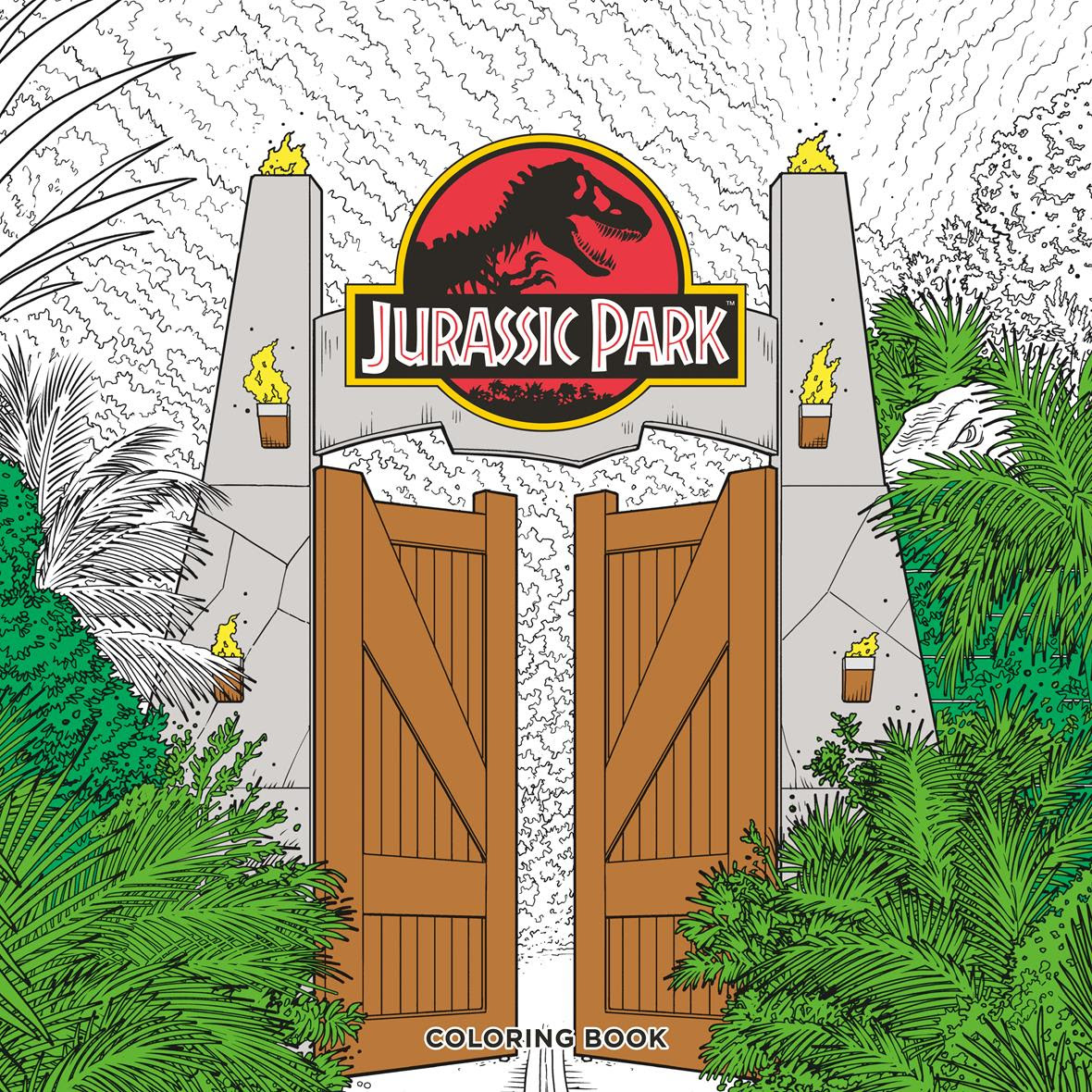 Dark Horse To Publish Jurassic Park And World Coloring Books For Halloween