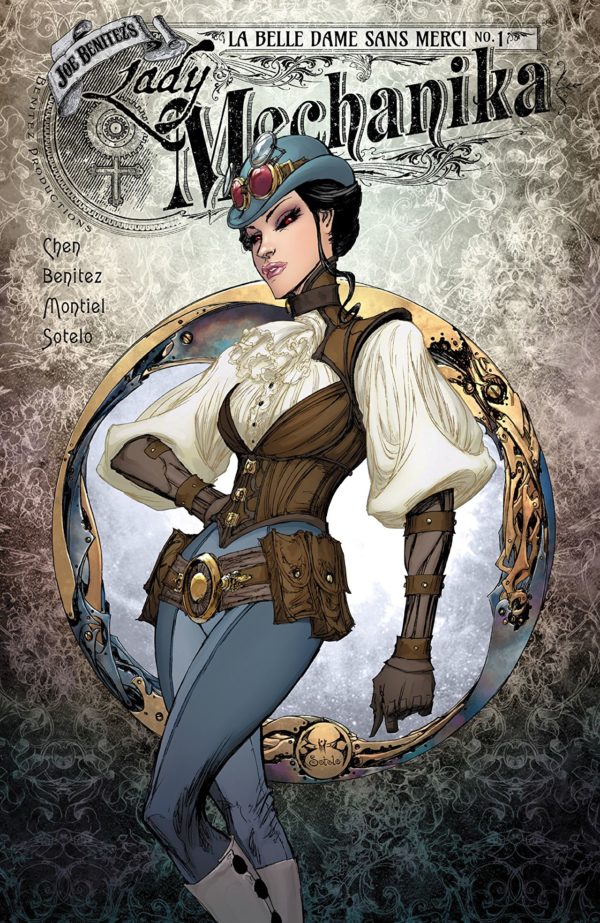Lady Mechanika: La Belle Dame Sans Merci #1 cover by Joe Benitez and Beth Sotelo