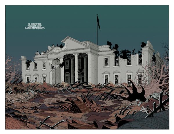 The New World #1 art by Tradd and Heather Moore