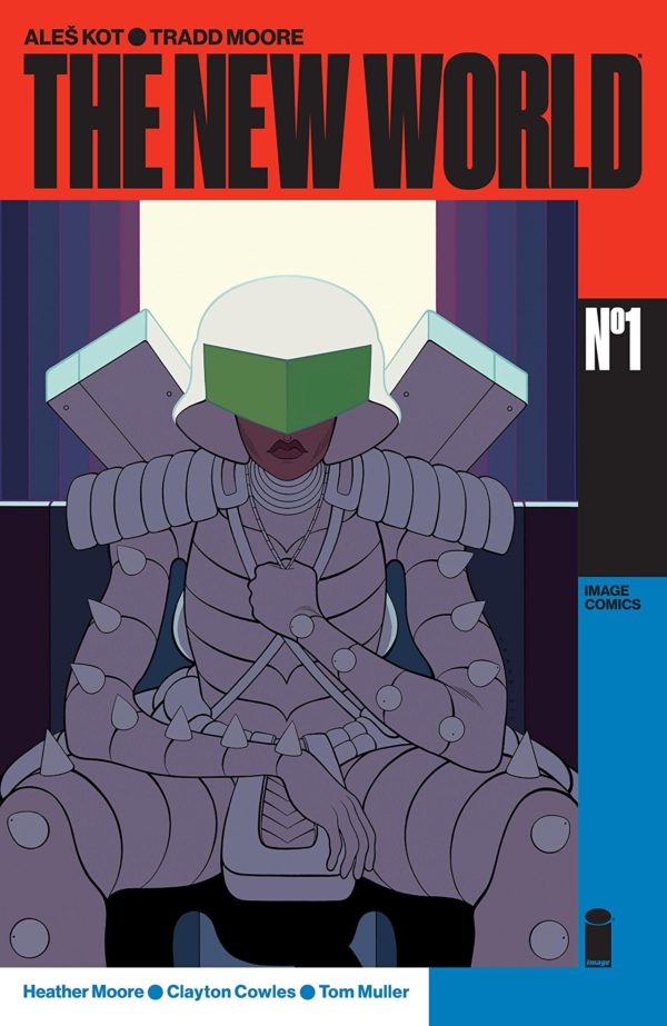 The New World #1 cover by Tradd and Heather Moore